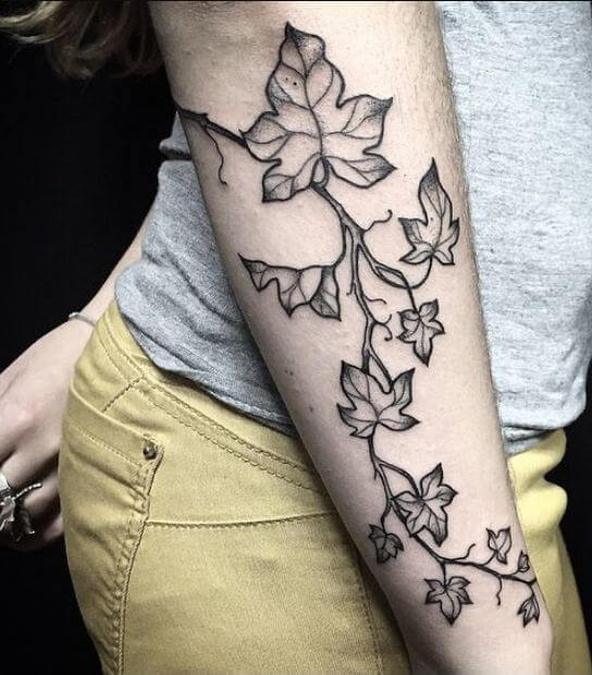 Vine Tattoos On Arm
