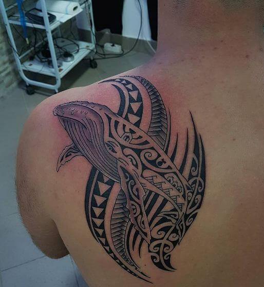 Whale Maori Tattoos