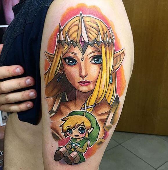Zelda Tattoos For Female