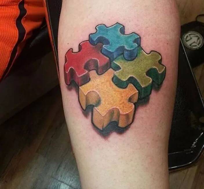 3d Autism Tattoos