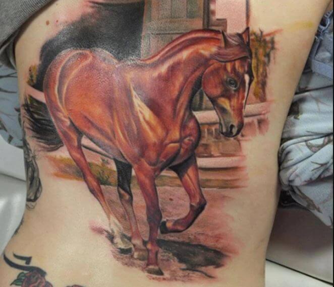 3d Horse Tattoos