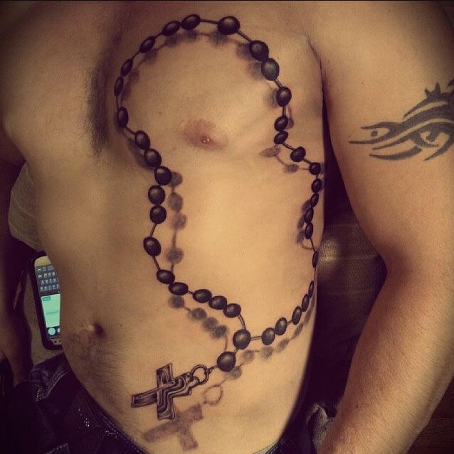 3d Rosary Tattoos