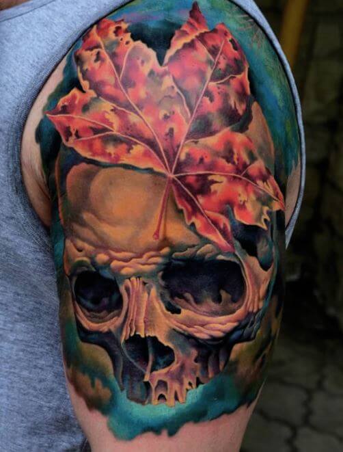 3d Skull Tattoos