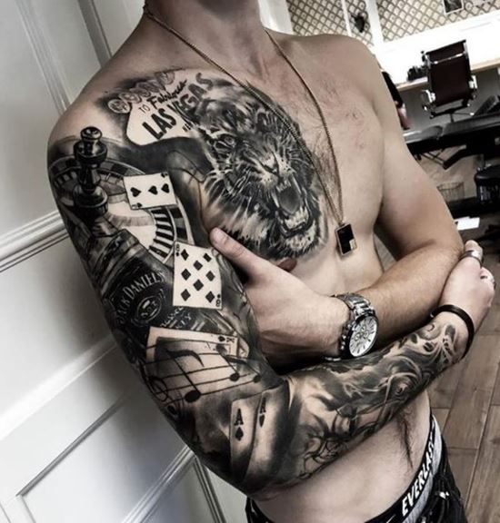 3d Sleeve Tattoos