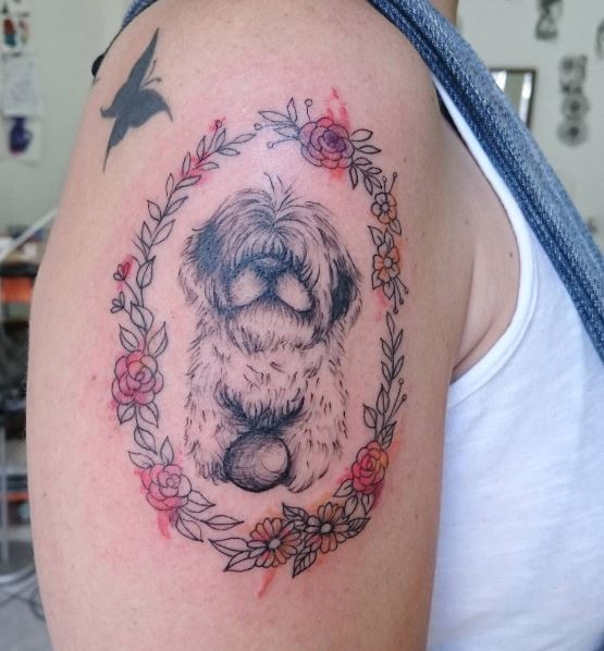 Brilliant Dog Tattoos Design And Ideas For Girls