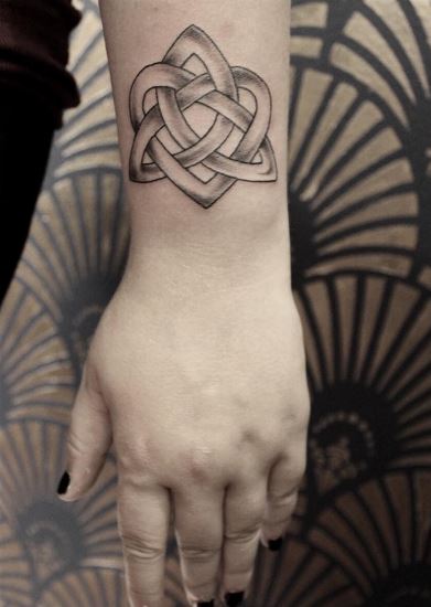 Celtic Tattoo On Wrist