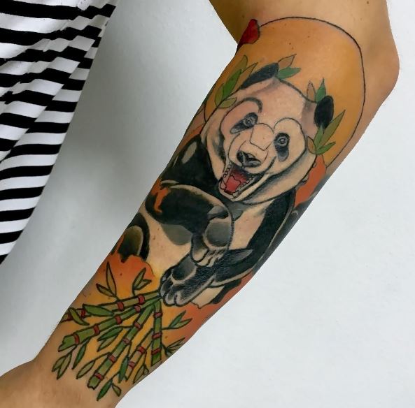 Cool Panda Tattoos Design And Ideas