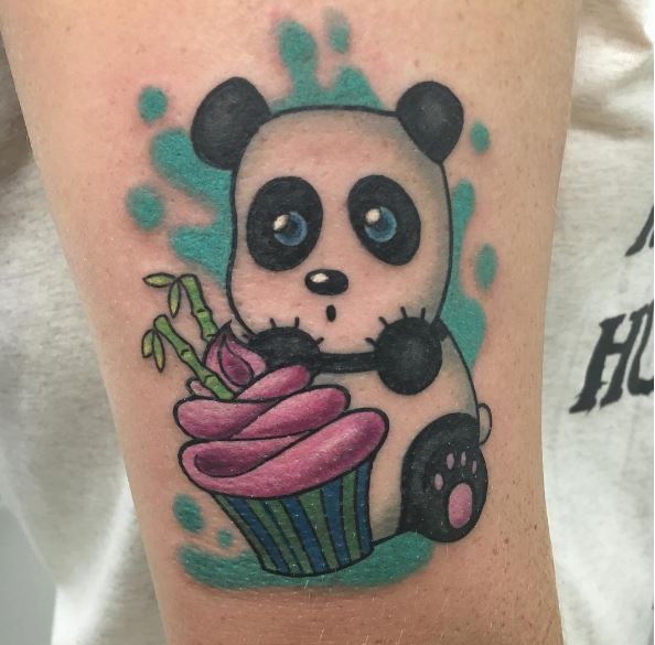 Cute Baby Panda Tattoos Design And Ideas