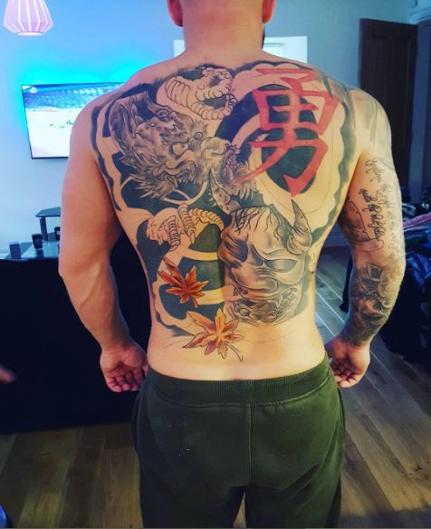 Full Back Tattoo Ideas For Male