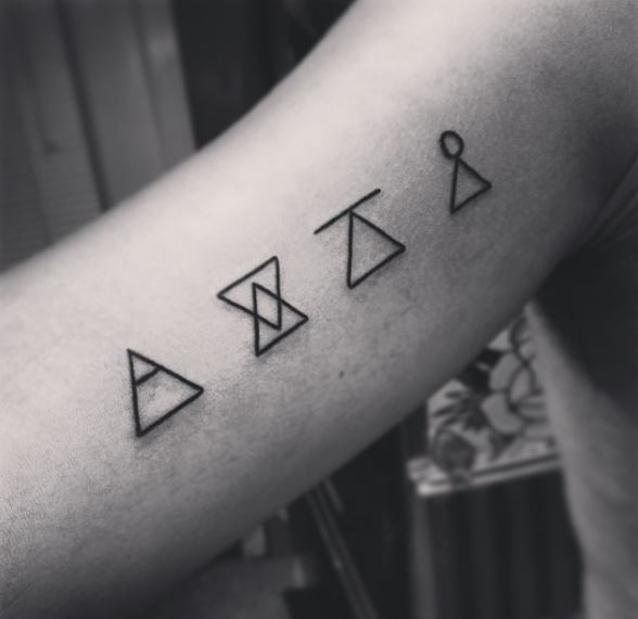 Glyph Tattoos Ideas For Men