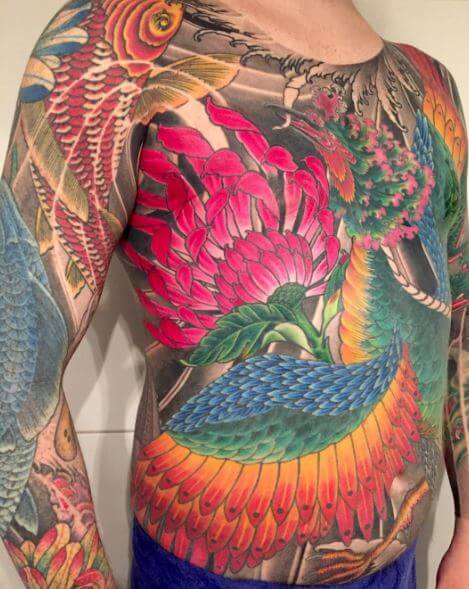 Koi Fish Tattoo On Arm 17