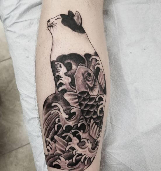 Koi Fish Tattoo On Arm 21