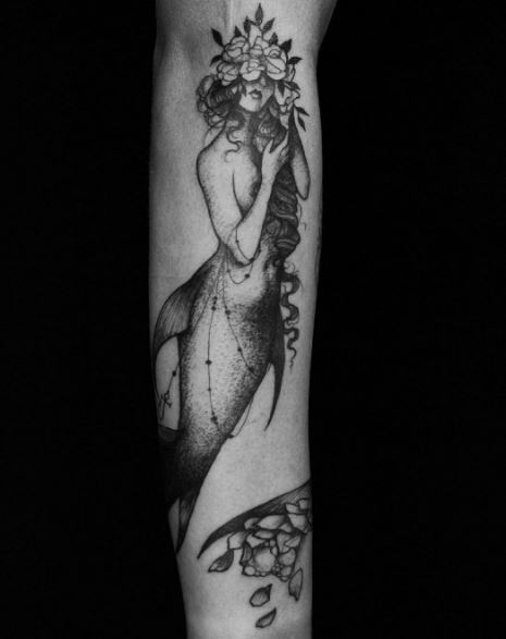Mermaid Tattoo On Arm 15
