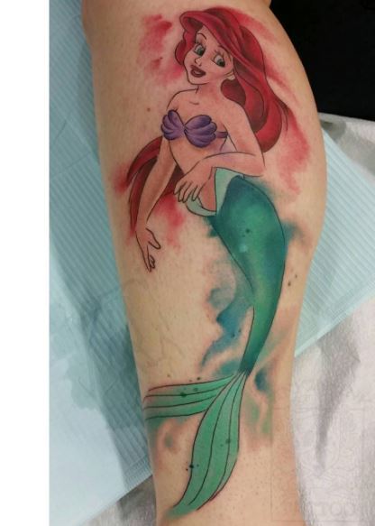 Mermaid Tattoo On Arm 18