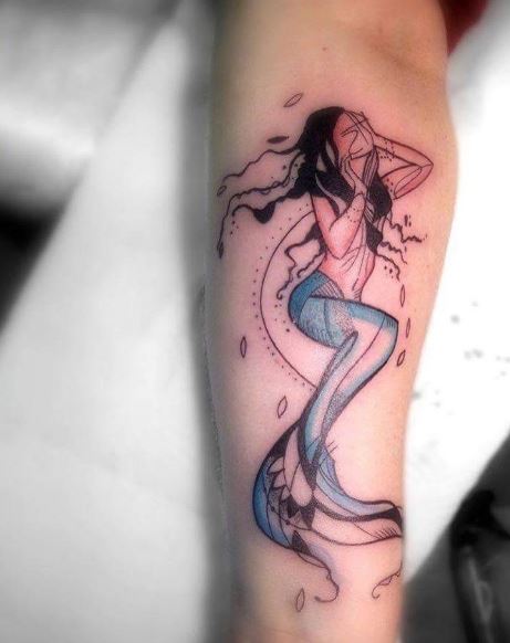 Mermaid Tattoo On Arm 24