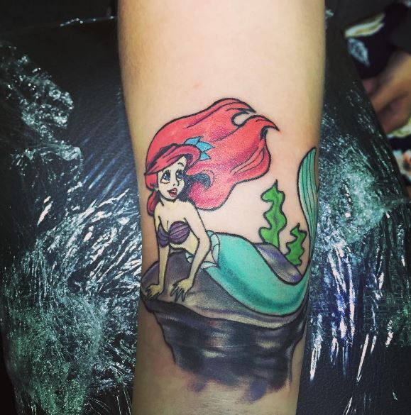 Mermaid Tattoo On Arm 25