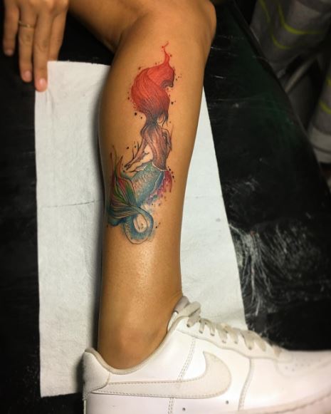 Mermaid Tattoo On Arm 7