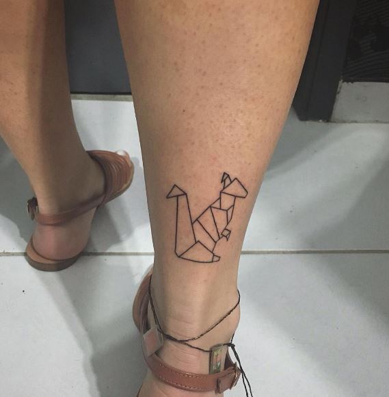 Origami Tattoo 23