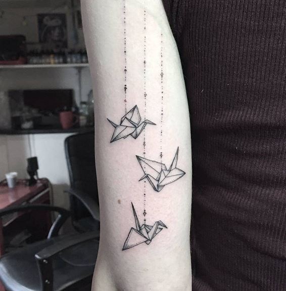 Origami Tattoo 43