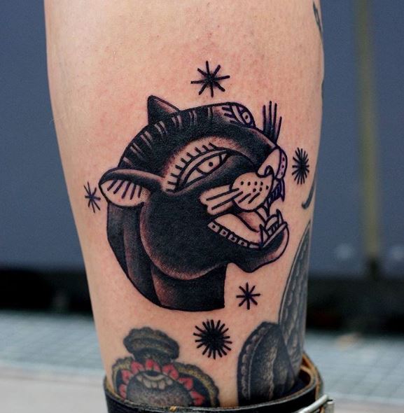 Panther Tattoo On Arm 11