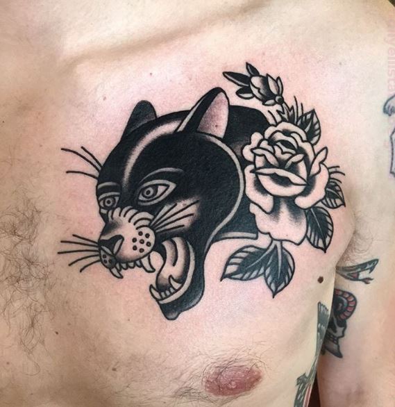 Panther Tattoo On Arm 13