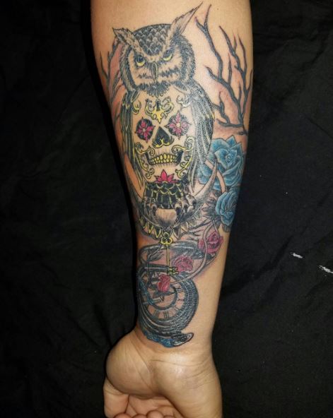 Skull And Pocket Watch Tattoos Design And Ideas