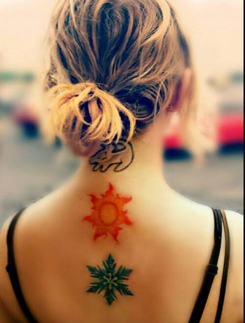 Sun Tattoos Design And Ideas For Girls
