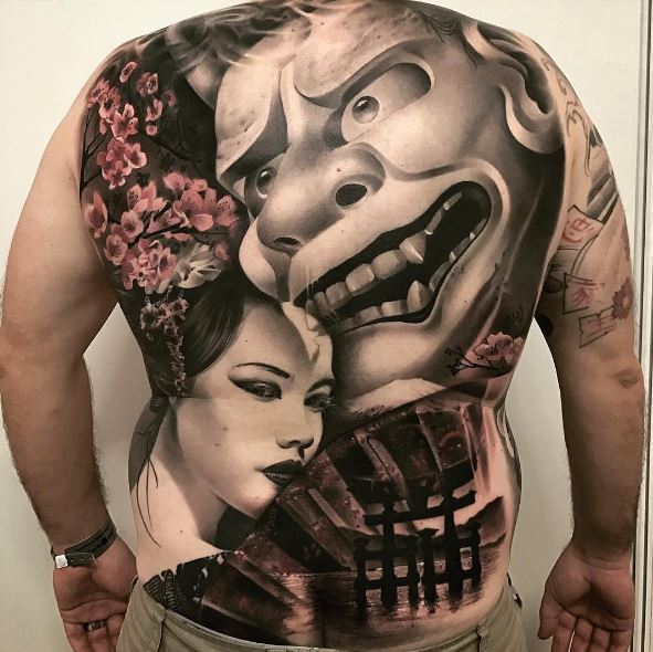 Top Full Back Tattoos Design And Ideas
