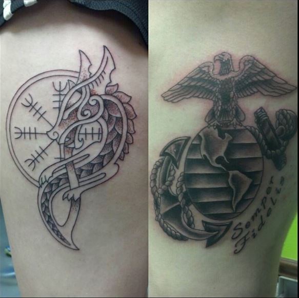 Top Marine Corps Tattoos Design And Ideas For Boys