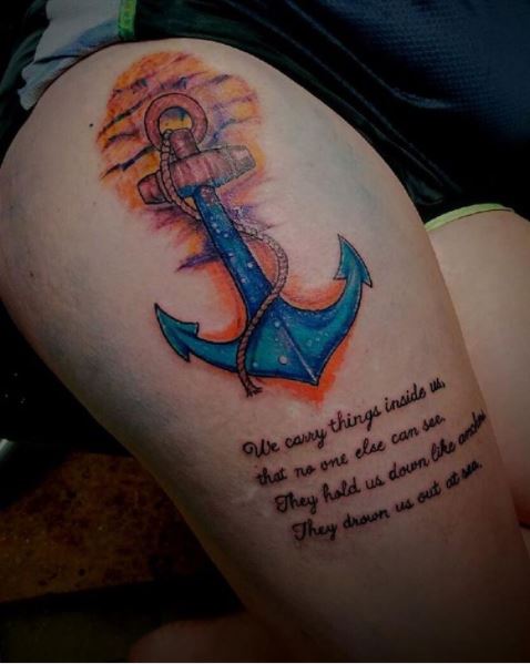 Anchor Tattoos With Quotes
