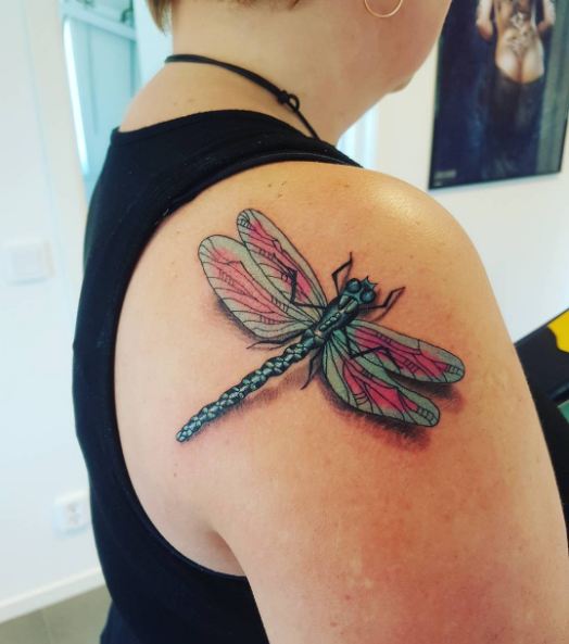 Best Dragonfly Tattoos