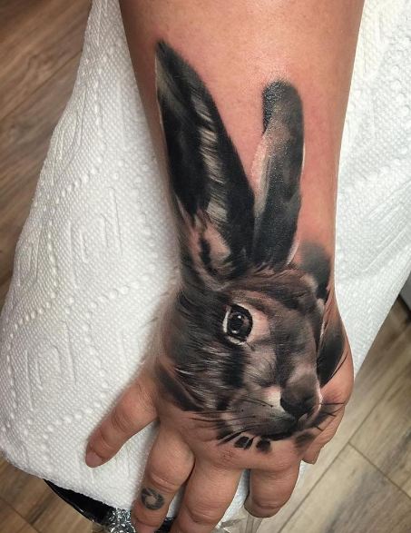Best Realistic Rabbit Tattoos