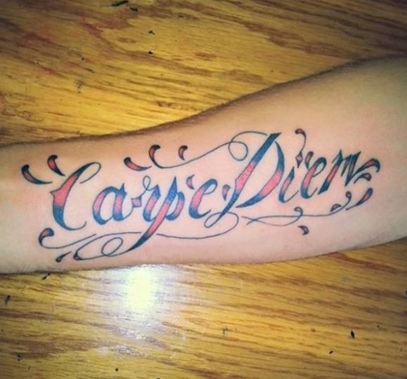 Carpe Diem Tattoos Designs
