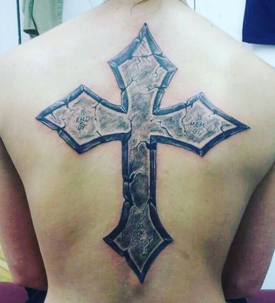 Cross Back Tattoos