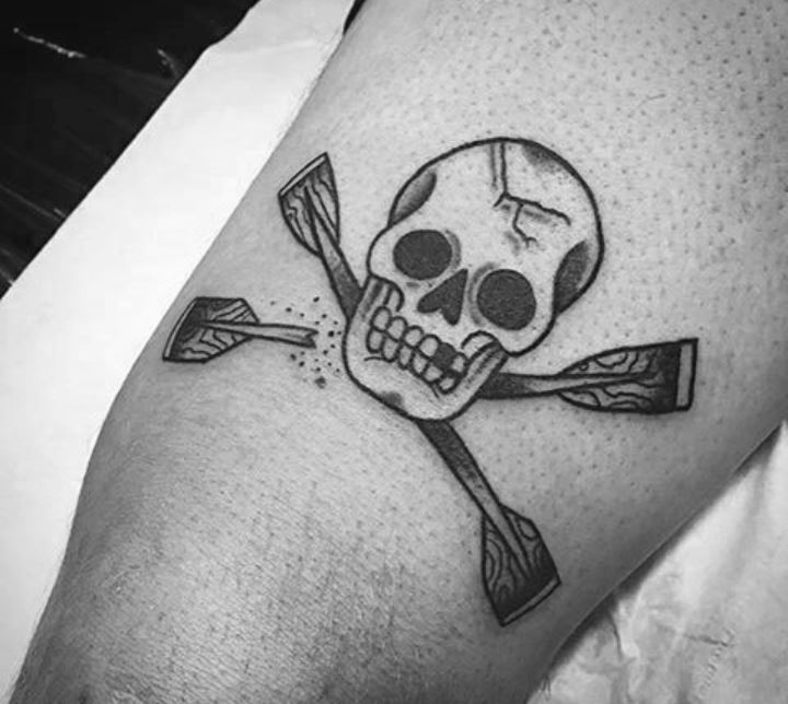 Cross Bones Tattoos