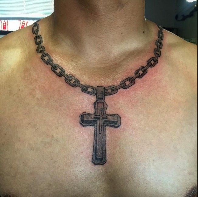 Cross Necklaces Tattoos