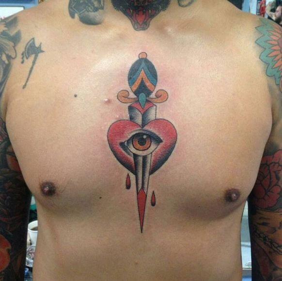 Dagger Tattoos For Men