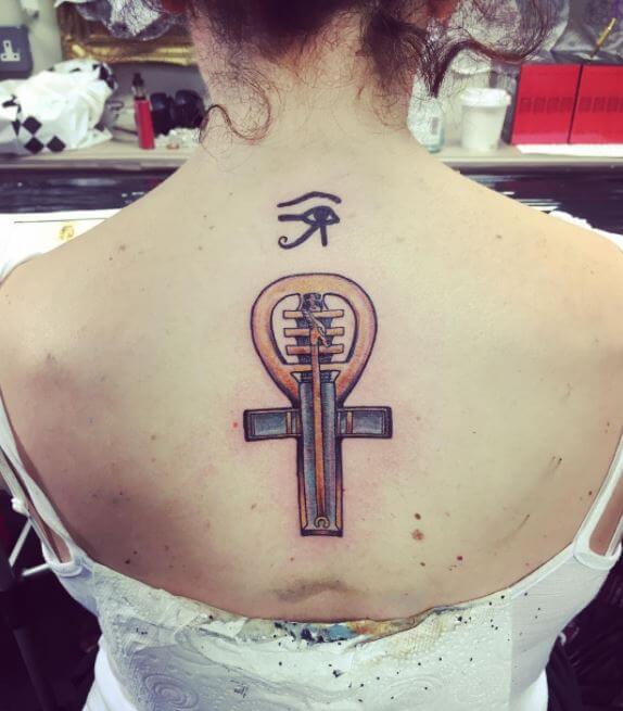 Egyptian Back Tattoo