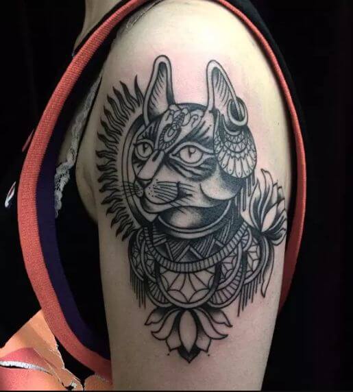 Egyptian Cat Tattoos
