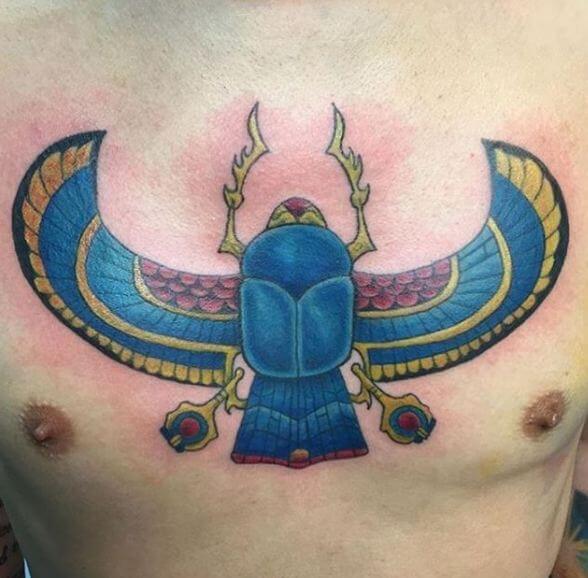 Egyptian Chest Tattoos