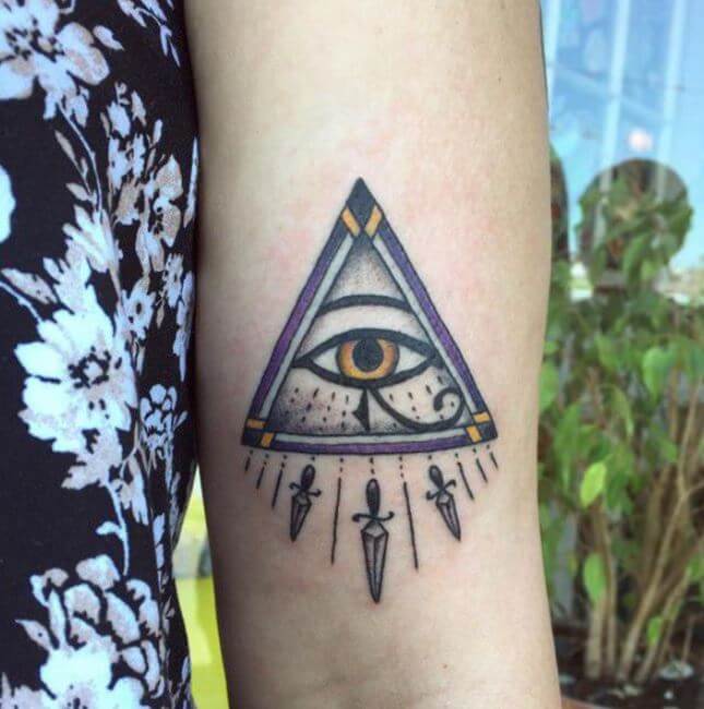 Egyptian Eye Tattoos