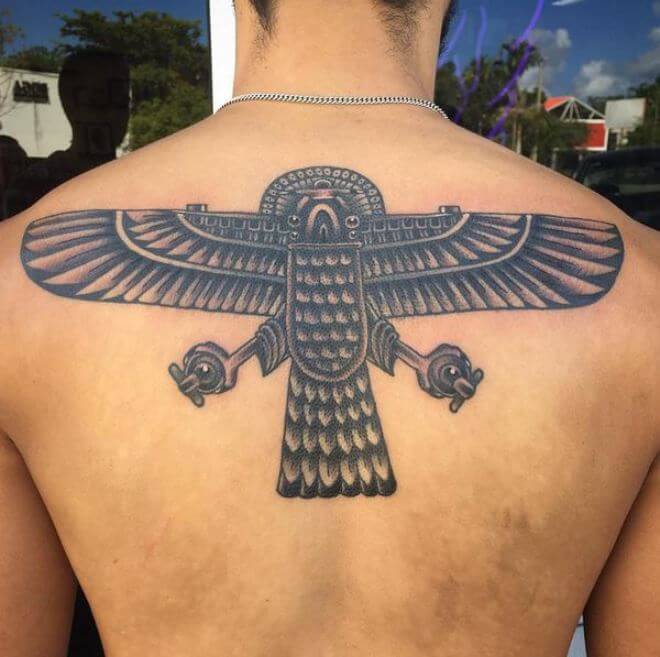 Egyptian Falcon Tattoos
