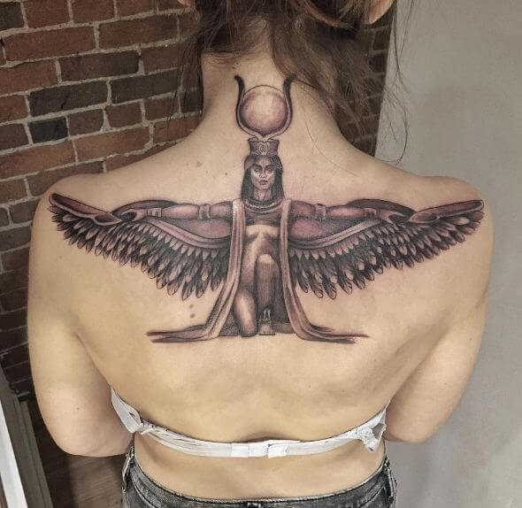 Egyptian Goddess Isis Tattoos