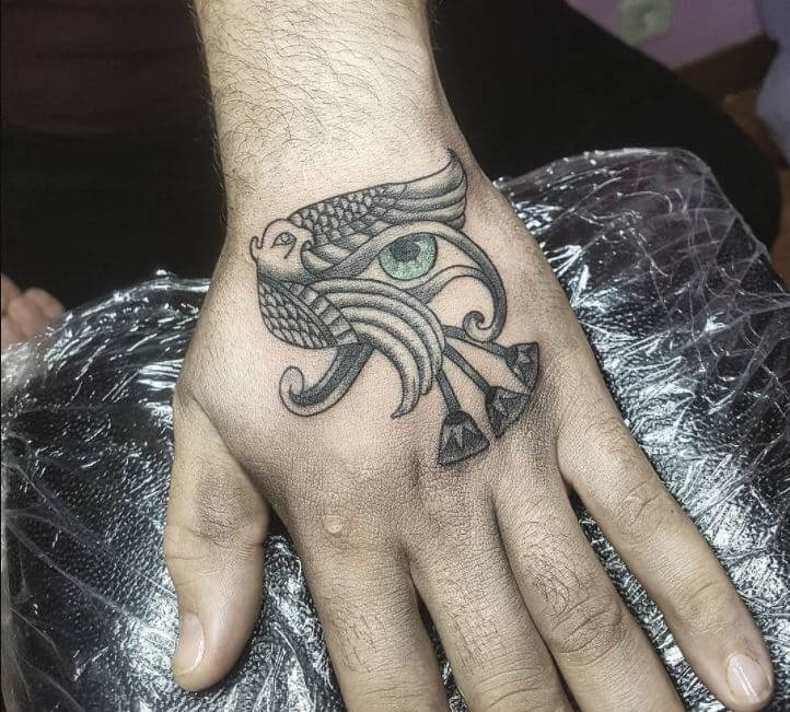 Egyptian Hand Tattoos