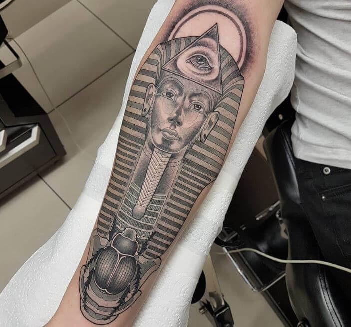 Egyptian Pharaoh Tattoos