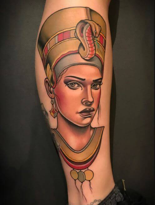 Egyptian Potrait Tattoos