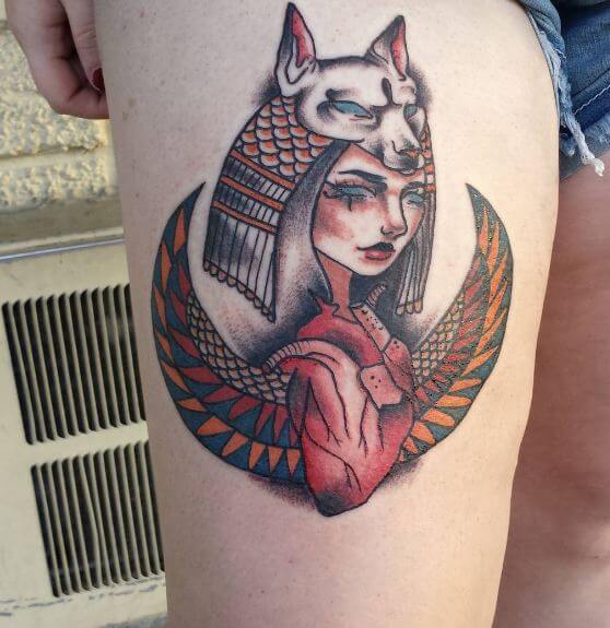 Egyptian Queen Tattoo