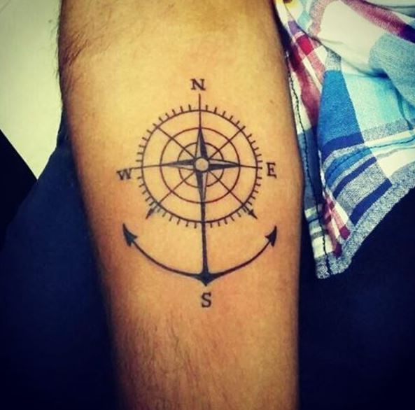 Forearm Anchor Tattoos