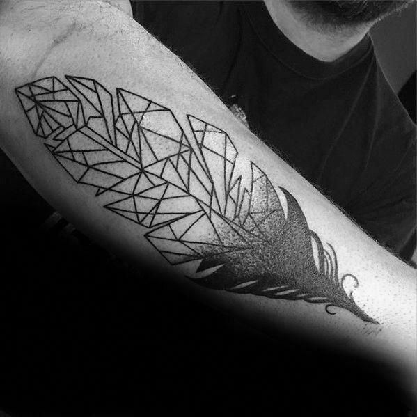 Geometric Half Sleeve Tattoos (5)