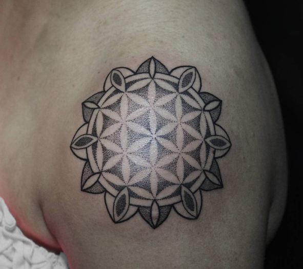 Geometric Mandala Tattoos